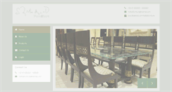 Desktop Screenshot of mafzalfurniture.com.pk